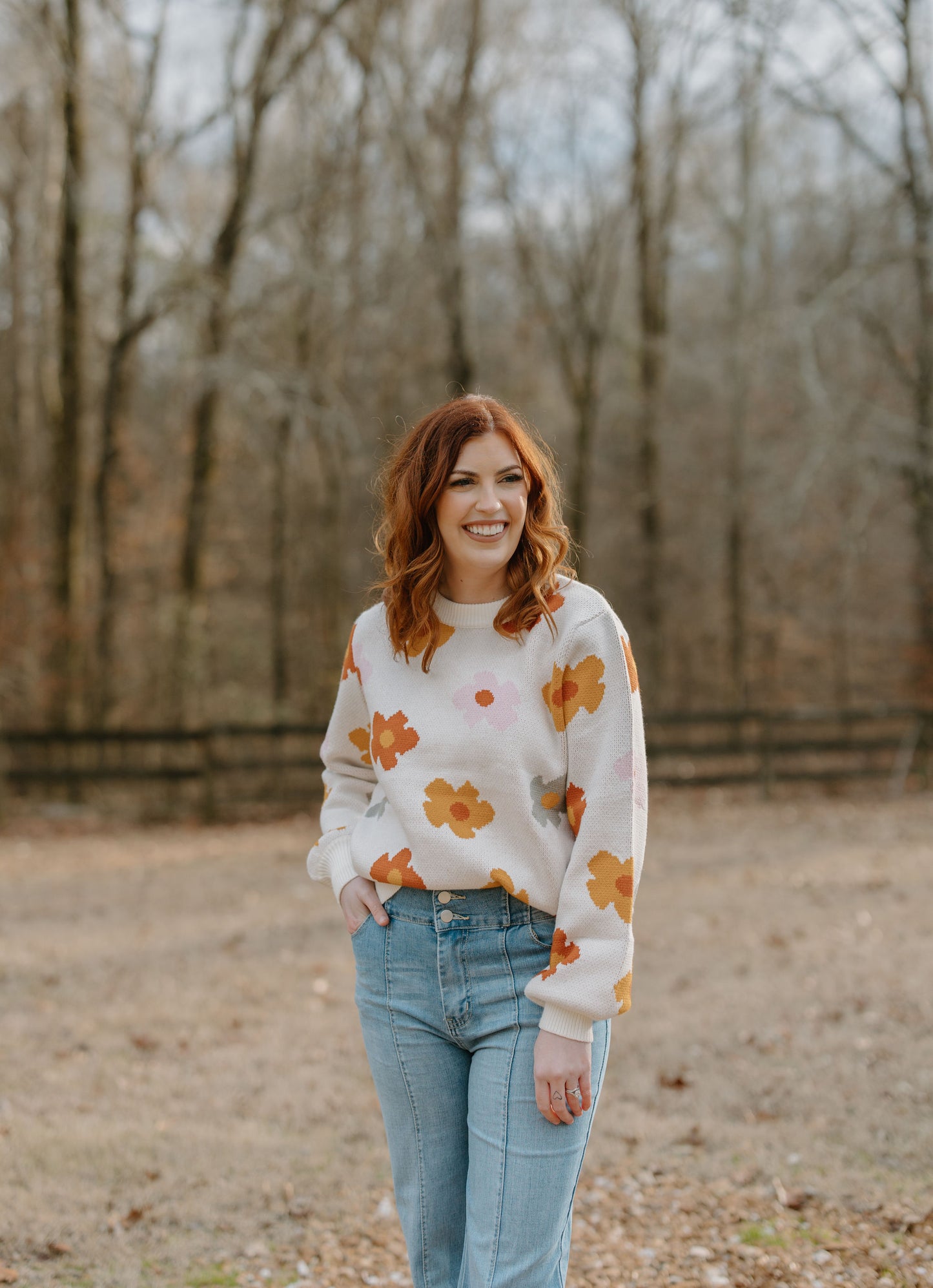 Sweet Floral Sweater image 0